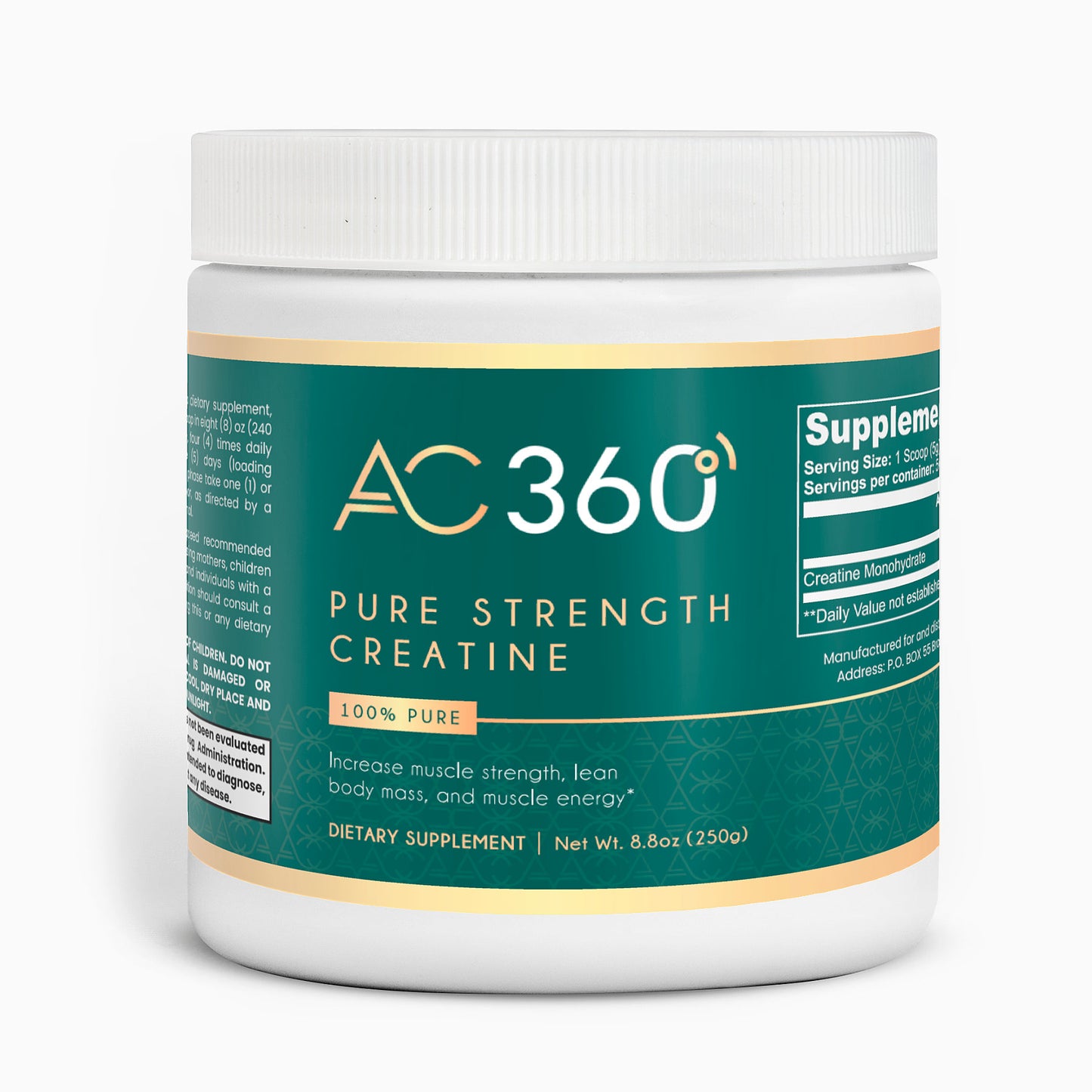 PURE STRENGTH CREATINE