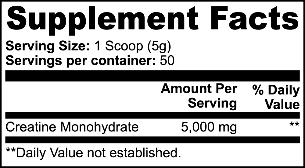 PURE STRENGTH CREATINE