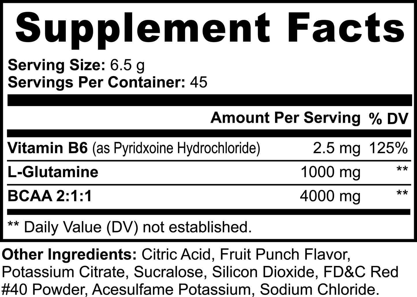 BCAA NITROSHOCK