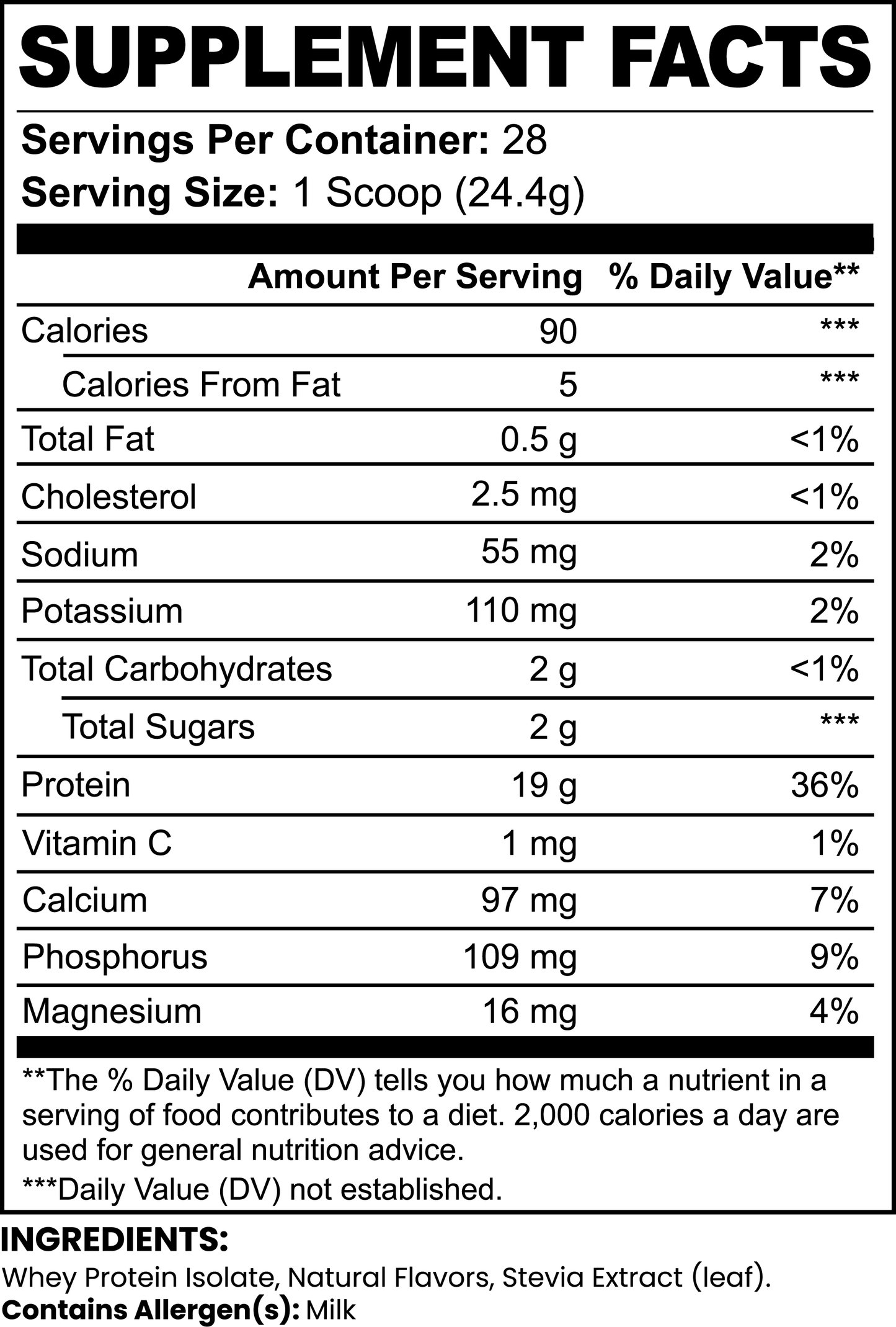 WHEY CORE 3 ISOLATE
